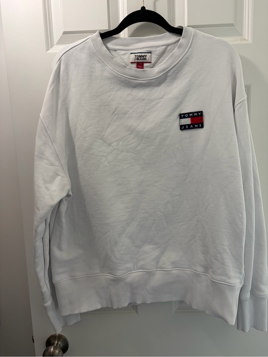 Tommy Hilfiger Other - Tommy Hilfiger Preppy White Crewneck Sweatshirt